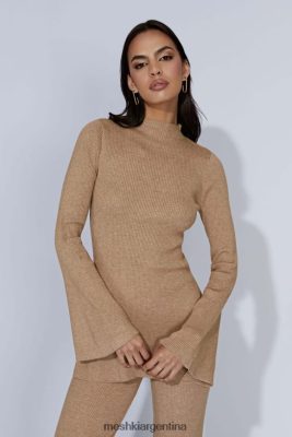 Meshki Argentina | Meshki jersey de punto extragrande jovie 06482X914 gris pardo