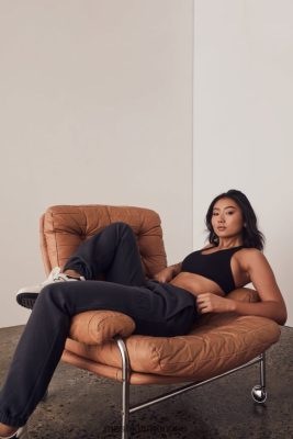 Meshki Argentina | Meshki joggers con espalda polar y relieve Emery 06482X1479 carbón