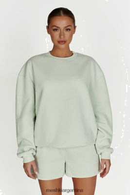 Meshki Argentina | Meshki suéter oversize con cuello redondo Phoenix 06482X932 sabio ligero