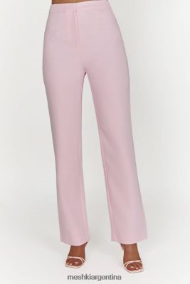 Meshki Ropa | Meshki pantalones allanah de pierna recta 06482X1426 rubor rosa